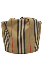 Load image into Gallery viewer, Burberry Phoebe Check Drawstring Pouch
