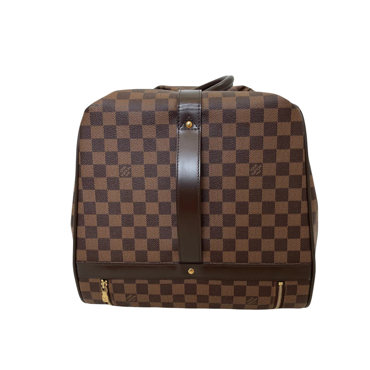 Louis Vuitton Eole 60 Damier Ebene Rolling Luggage Travel Duffle Bag