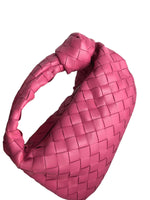 Charger l&#39;image dans la galerie, Bottega Veneta Nappa Intrecciato Jodie Mini Raspberry Pink
