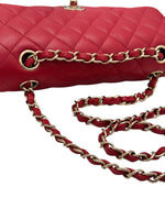 Load image into Gallery viewer, Chanel Timeless Classic Small 22P Red Caviar, Gold-tone Hardware
