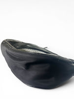 Load image into Gallery viewer, Prada Tessuto Leather and Nylon Baguette - Black, Silver-tone Hardware

