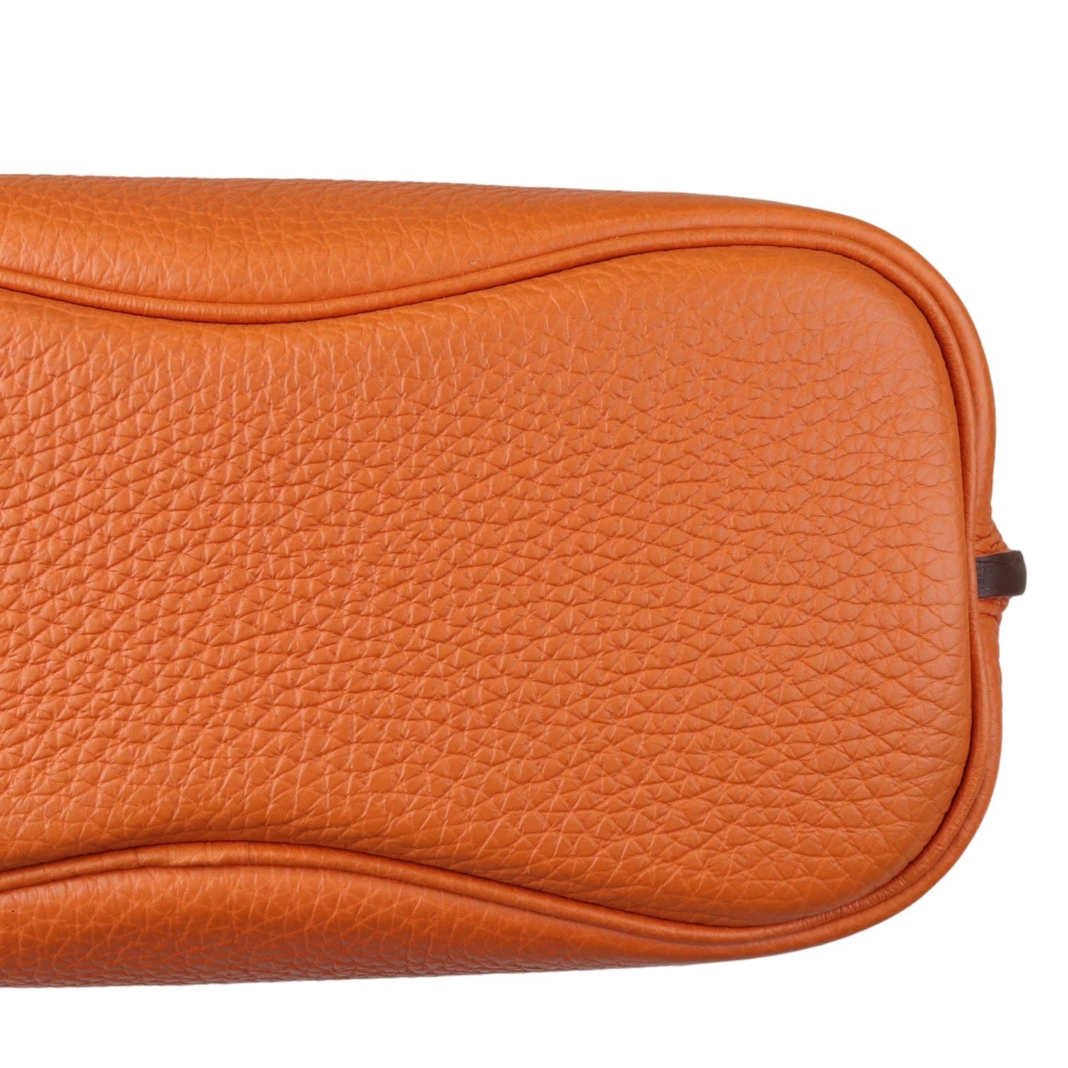 Hermes So Kelly 22 Togo Calfskin Orange SHW