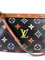 Charger l'image dans la galerie, Louis Vuitton x Takashi Murakami Monogram Multicolore Pochette Accessoires - Black
