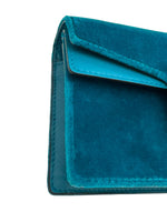 Load image into Gallery viewer, Gucci Dionysus Super Mini Peacock Velvet Crystal Embellished and Silver-tone Hardware
