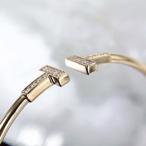 Tiffany & Co. T Wire Diamond Bracelet