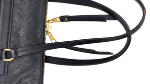 Louis Vuitton Lumineuse PM Navy Empreinte Gold-tone Hardware