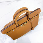 Load image into Gallery viewer, Hermes Birkin 35 Retourne Gold Togo 24kt Plated Gold Hardware
