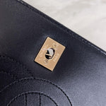 将图片加载到图库查看器，Chanel Trendy CC Small Black Lambskin Rose Gold Hardware
