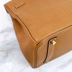 Load image into Gallery viewer, Hermes Birkin 35 Retourne Gold Togo 24kt Plated Gold Hardware
