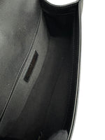 将图片加载到图库查看器，Chanel Leboy Old Medium Black Calfskin Gold-tone Hardware
