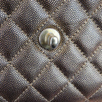 Charger l&#39;image dans la galerie, Chanel Coco Handle Mini Diamond Quilted Metallic Gold Caviar, Gold-Tone Hardware
