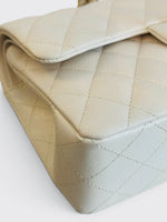 将图片加载到图库查看器，Chanel Timeless Classic Small - Ivory Caviar Gold-tone Hardware
