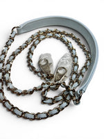 将图片加载到图库查看器，Chanel Coco Handle Mini 21K Blue Caviar Gold-tone Hardware
