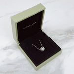 Charger l&#39;image dans la galerie, Van Cleef And Arpels Perlee Clovers Diamonds, White Gold Pendant And Necklace
