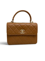 Load image into Gallery viewer, Chanel Trendy CC Small Caramel Lambskin Gold-tone Hardware
