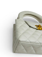 Load image into Gallery viewer, Chanel Kelly Shopping Tote Mini White Calfskin Gold-tone Hardware
