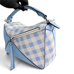 Load image into Gallery viewer, Loewe Puzzle Bag Medium, Sky Blue Calfskin
