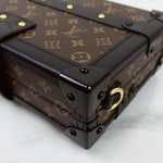 Load image into Gallery viewer, Louis Vuitton Petite Malle Trunk Bag Classic Monogram, Gold-tone Hardware
