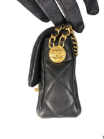 Load image into Gallery viewer, Chanel CC Twist Your Buttons Mini Bag Black Caviar Gold-tone Hardware
