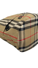 Load image into Gallery viewer, Burberry Phoebe Check Drawstring Pouch
