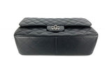 Load image into Gallery viewer, Chanel Timeless Classic Jumbo Black Caviar Silver-tone Hardware
