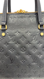 Load image into Gallery viewer, Louis Vuitton Lumineuse PM Navy Empreinte Gold-tone Hardware
