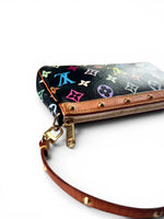 Charger l'image dans la galerie, Louis Vuitton x Takashi Murakami Monogram Multicolore Pochette Accessoires - Black
