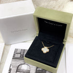 Load image into Gallery viewer, Van Cleef and Arpels Vintage Alhambra 1 Motif Pendant &amp; Necklace
