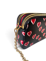 将图片加载到图库查看器，Prada Double Zip Wallet on Chain
