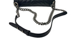 Load image into Gallery viewer, Chanel Leboy Old Medium Black Caviar / Grained Calfskin Leather, Chevron, Ruthenium Hardware
