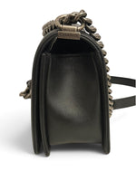 Charger l'image dans la galerie, Chanel Leboy Old Medium Black Calfskin, Ruthenium Hardware
