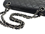Load image into Gallery viewer, Chanel Timeless Classic Medium M/L Black Caviar Silver-tone Hardware
