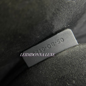 Lady dior medium black ultramatte