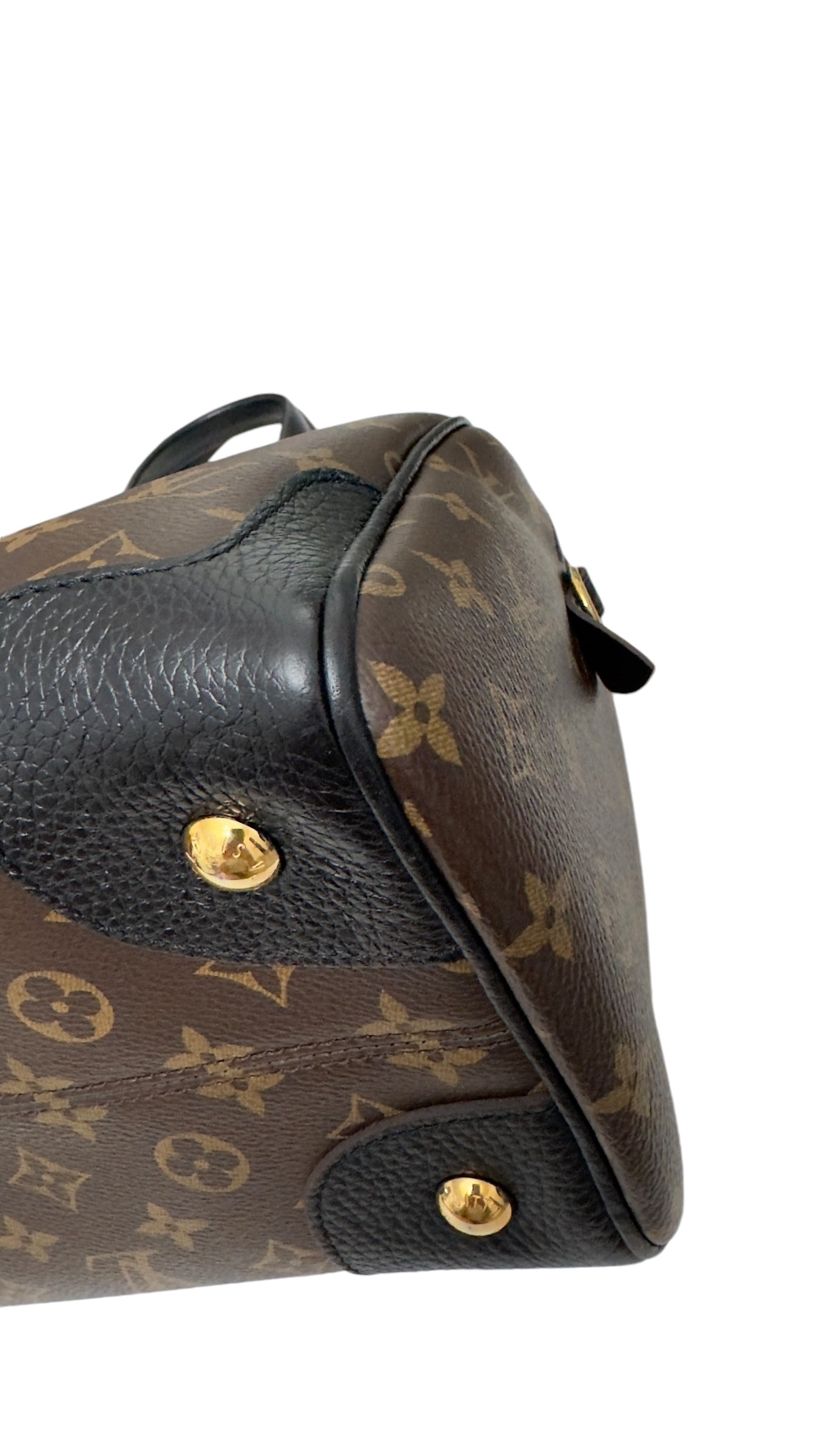 Louis Vuitton Retiro Monogram Noir Gold-tone Hardware