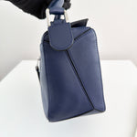 Load image into Gallery viewer, Loewe Puzzle Bag Small Navy

