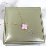 Load image into Gallery viewer, Van Cleef and Arpels VCA Holiday Pendant, Vintage Alhambra Pink Sevres
