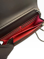 Load image into Gallery viewer, Chanel Gabrielle Quilted Wallet on Chain, Black Calfskin, Mixed-tone Hardware
