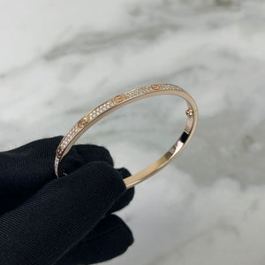 Cartier Love Bracelet Diamond Pavé, Rose Gold