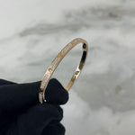 Charger l&#39;image dans la galerie, Cartier Love Bracelet Diamond Pavé, Rose Gold
