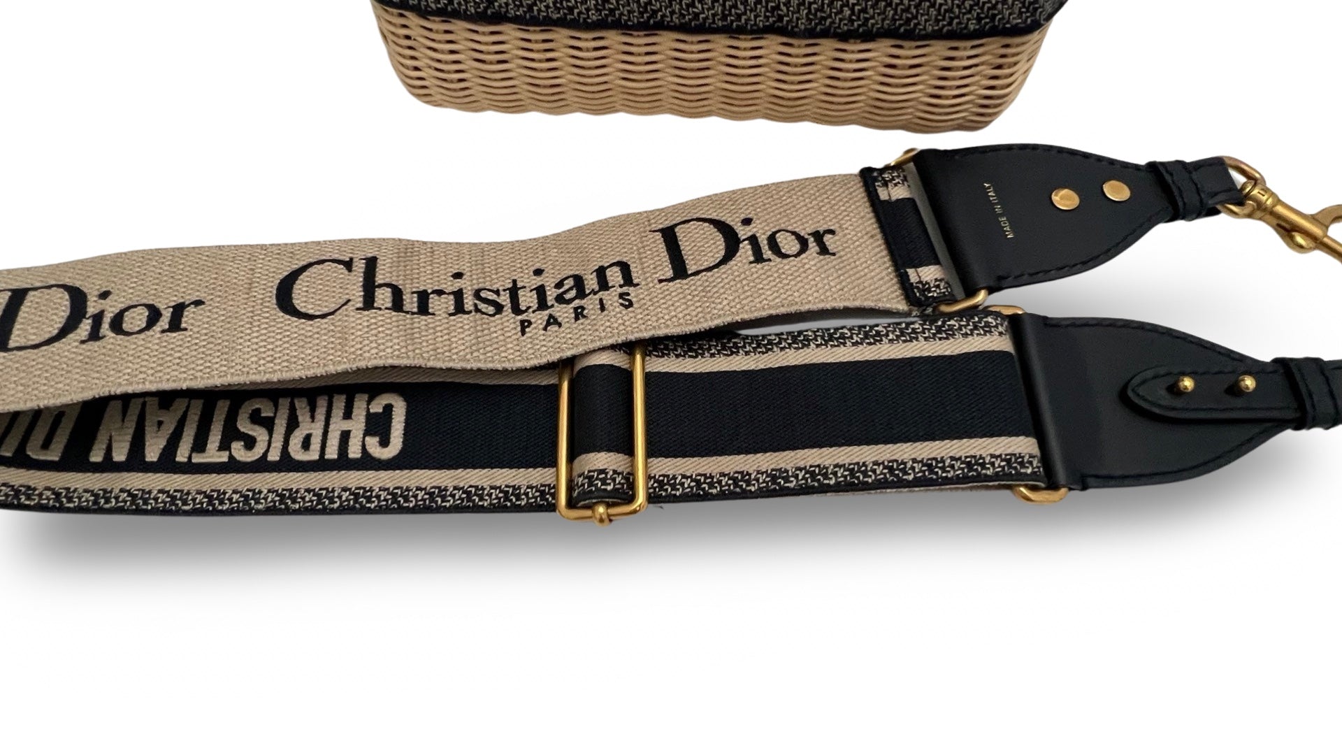 Christian Dior Lady Dior Natural Wicker - Medium