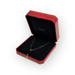 将图片加载到图库查看器，Cartier d&#39;Amour Necklace, Small Model, Brilliant-cut Diamond, 18K Yellow Gold
