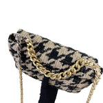 Load image into Gallery viewer, Chanel 19 Medium/Large 19K Beige Houndstooth
