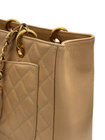 Load image into Gallery viewer, Chanel Grand Shopper Tote GST Dark Beige Caviar Gold-tone Hardware
