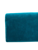 Load image into Gallery viewer, Gucci Dionysus Super Mini Peacock Velvet Crystal Embellished and Silver-tone Hardware
