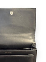 Load image into Gallery viewer, Saint Laurent Sunset Medium – All Black Calfskin Black Hardware
