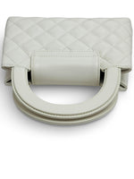Load image into Gallery viewer, Chanel Kelly Shopping Tote Mini White Calfskin Gold-tone Hardware
