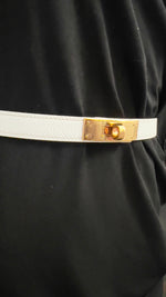 将图片加载到图库查看器，Hermes Kelly 18 Belt
