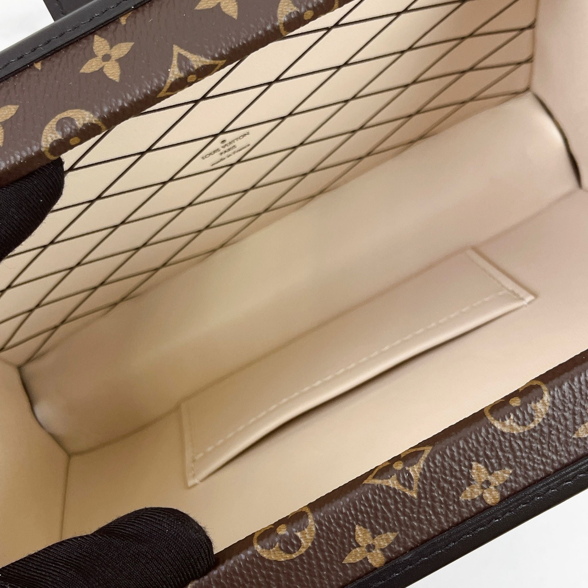 Louis Vuitton Petite Malle Trunk Bag Classic Monogram, Gold-tone Hardware