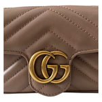 Charger l&#39;image dans la galerie, Gucci Marmont Super Mini Matellase Dusty Pink
