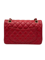 将图片加载到图库查看器，Chanel Timeless Classic Small 19B True Red Caviar Gold-tone Hardware
